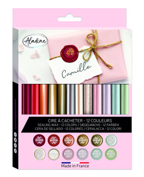 Aladine Round Wax Sticks (12pcs) (72422)