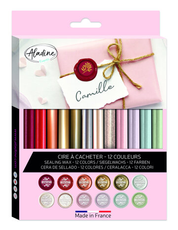 Aladine Round Wax Sticks (12pcs) (72422)