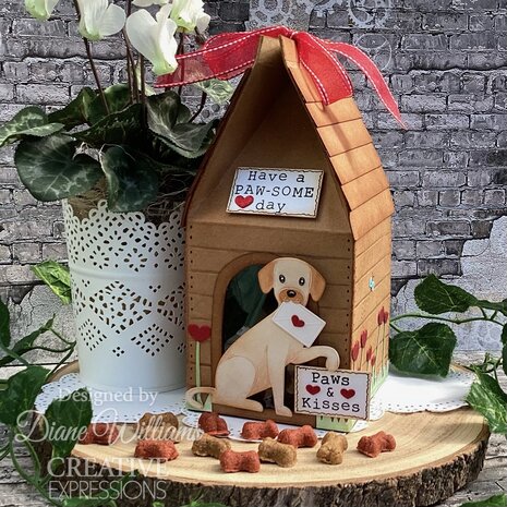 Creative Expressions Sue Wilson Craft Die Pet Pals Bailey (CED23077) (OUTLET)