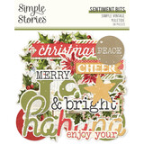 Simple Stories Simple Vintage Yuletide Sentiment Bits & Pieces (23224)
