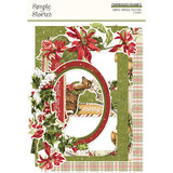 Simple Stories Simple Vintage Yuletide Chipboard Frames (23228)
