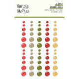 Simple Stories Simple Vintage Yuletide Glossy Enamel Dots (23233)
