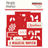 Simple Stories Simple Vintage Holly Jolly Number Bits & Pieces (23319)