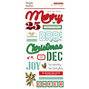 Simple Stories Simple Vintage Holly Jolly Foam Stickers (23325)