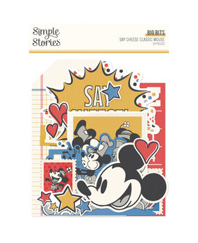 Simple Stories Say Cheese Classic Mouse Big Bits & Pieces (23420)