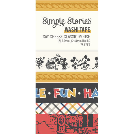 Simple Stories Say Cheese Classic Mouse Washi Tape (23427)
