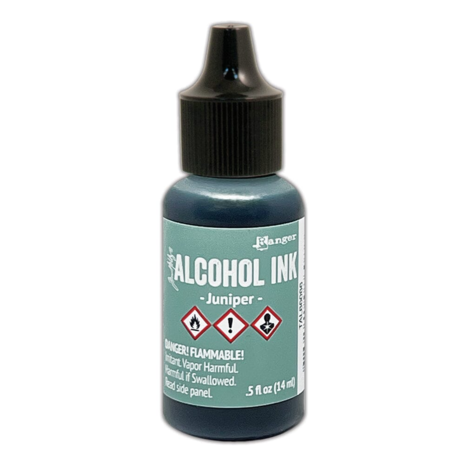 Ranger Tim Holtz Alcohol Ink Juniper 0.5 fl oz (TAL86086) Ranger Tim Holtz Alcohol Ink Juniper 0.5 fl oz (TAL86086)