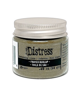 Ranger Tim Holtz Distress Embossing Glaze Frayed Burlap 0.49 oz (TDE88134)