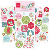 Marianne Design Decorations Stickers by Marleen Christmas Bakery (CA3198)