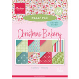 Marianne Design Paper Pad A4 by Marleen Christmas Bakery (PK9195)
