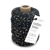 Vivant Cotton Lurex Cord 50m/Ø2mm Black (1050.5002.89)