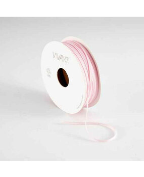 Vivant Texture Narrow Ribbon 10m Light Rose (2015.2003.10)