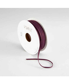 Vivant Texture Narrow Ribbon 10m Berry (2015.2003.31)