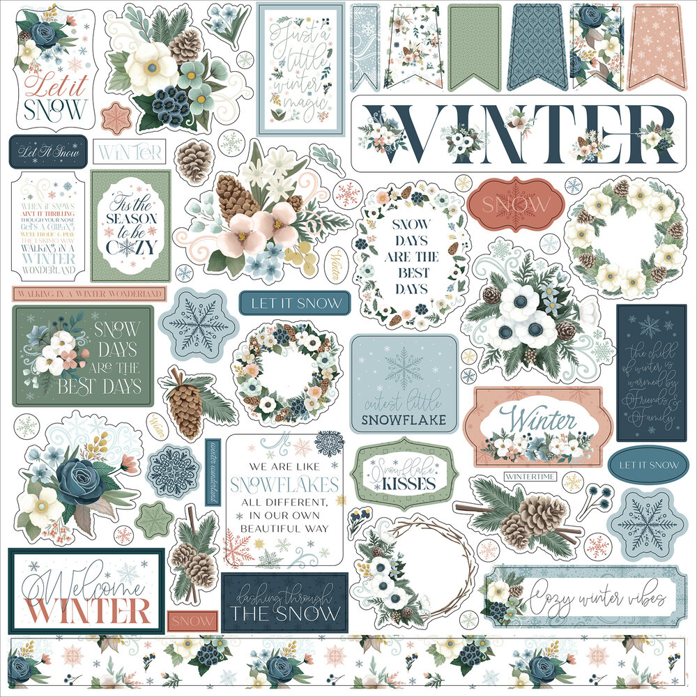 Carta Bella Winter Wonderland Element Sticker (CBWTW397014)