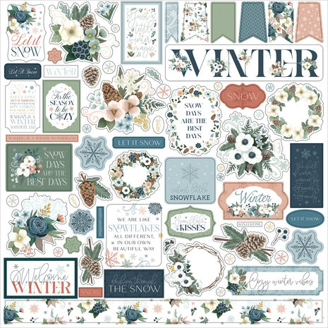 Carta Bella Winter Wonderland Element Sticker (CBWTW397014)
