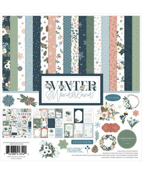 Carta Bella Winter Wonderland 12x12 Inch Collection Kit (CBWTW397016)