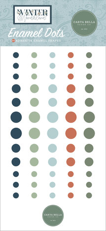 Carta Bella Winter Wonderland Enamel Dots (CBWTW397028)
