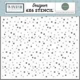Carta Bella Winter Snow Sky Stencil (CBWTW397034)