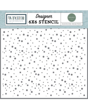 Carta Bella Winter Snow Sky Stencil (CBWTW397034)