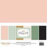 Echo Park Marry Me 12x12 Inch Coordinating Solids Paper Pack (MRY400015)