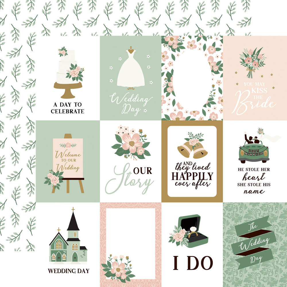 Echo Park Marry Me 12x12 Inch Collection Kit (MRY400016) Echo Park Marry Me 12x12 Inch Collection Kit (MRY400016)