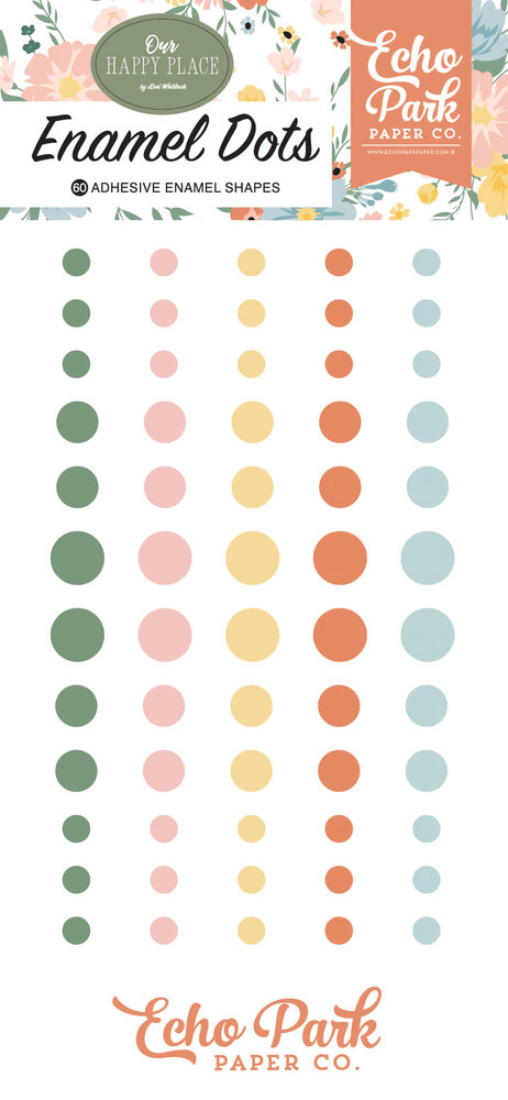 Echo Park Our Happy Place Enamel Dots (OHP399028)