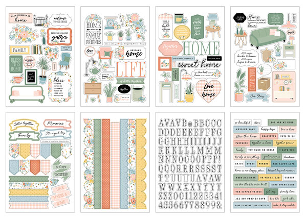 Echo Park Our Happy Place Sticker Book (OHP399029)