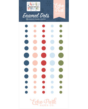 Echo Park Chilling With My Snowmies Enamel Dots (SNO398028)