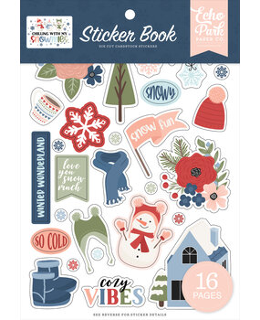 Echo Park Chilling With My Snowmies Sticker Book (SNO398029)