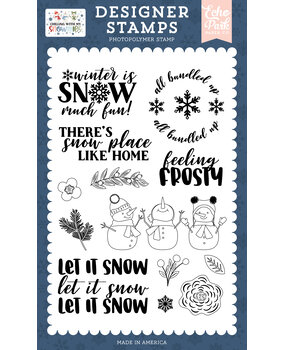 Echo Park Feeling Frosty Designer Stamps (SNO398044) Echo Park Feeling Frosty Designer Stamps (SNO398044)