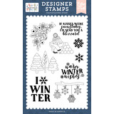 Echo Park Send You A Blizzard Designer Stamps (SNO398045)