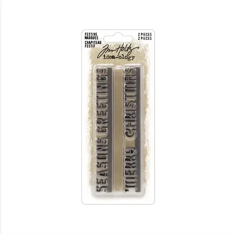 Idea-ology Tim Holtz Festive Marquee (TH94357) Idea-ology Tim Holtz Festive Marquee (TH94357)