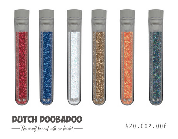 Dutch Doobadoo Glitter Set Men at work (6pcs) (420.002.006)