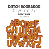 Dutch Doobadoo Dutch Alphabet Art Men at Work (27 pcs) (470.784.338)