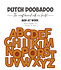 Dutch Alphabet Art Men at Work (27 pcs) (470.784.338) (OUTLET)