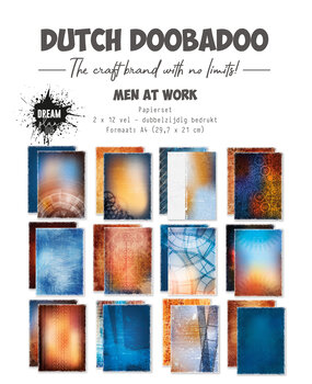 Dutch Doobadoo Dutch Men at work A4 Paper Pack (473.005.069)