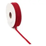 Vivant Velvet Narrow Ribbon 20m/6mm Warm Red (4700.2006.21)