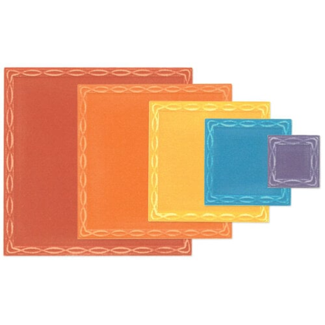 Sizzix Framelits Die by Stacey Park Fanciful, Yvette Interlaced Squares (11pcs) (666750) Sizzix Framelits Die by Stacey Park Fanciful, Yvette Interlaced Squares (11pcs) (666750)