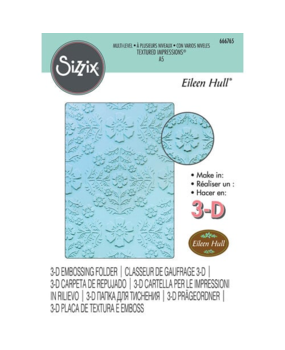 Sizzix Multi-Level Textured Impressions by Eileen Hull Floral Damask (666765) Sizzix Multi-Level Textured Impressions by Eileen Hull Floral Damask (666765)