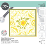 Sizzix Layered Stencils by Eileen Hull Plate and Pattern (4pcs) (666766)
