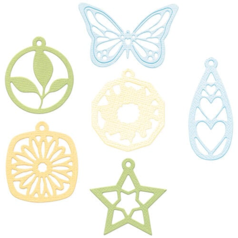 Sizzix Thinlits Die by Eileen Hull Charms (6pcs) (666769)