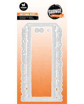 Studio Light Slimline & Label Grunge Dies (SL-GR-CD898) (DISCONTINUED)
