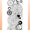 Studio Light Gear Background Grunge Stamp (SL-GR-STAMP734) (DISCONTINUED) Studio Light Gear Background Grunge Stamp (SL-GR-STAMP734) (DISCONTINUED)