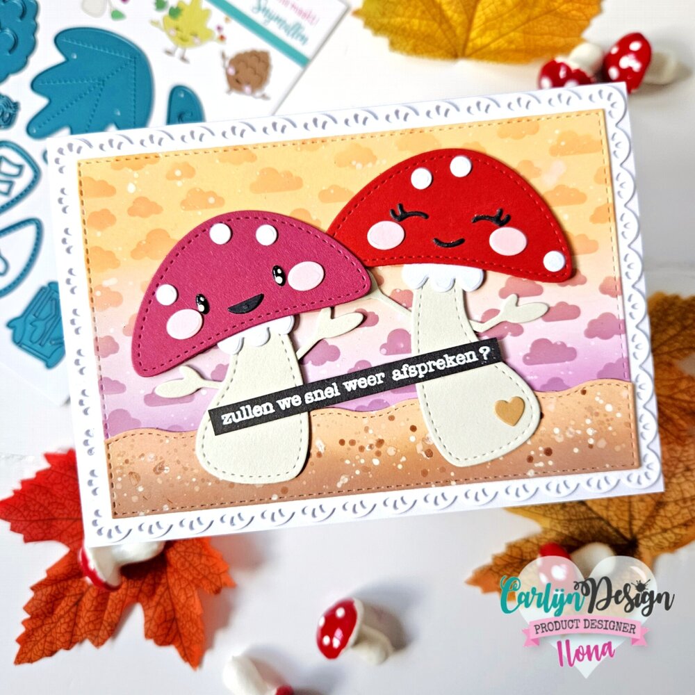 CarlijnDesign Snijmallen Fall Friends van Ilona (CDSN-0275) CarlijnDesign Snijmallen Fall Friends van Ilona (CDSN-0275)