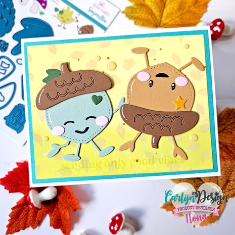 CarlijnDesign Snijmallen Fall Friends van Ilona (CDSN-0275) CarlijnDesign Snijmallen Fall Friends van Ilona (CDSN-0275)