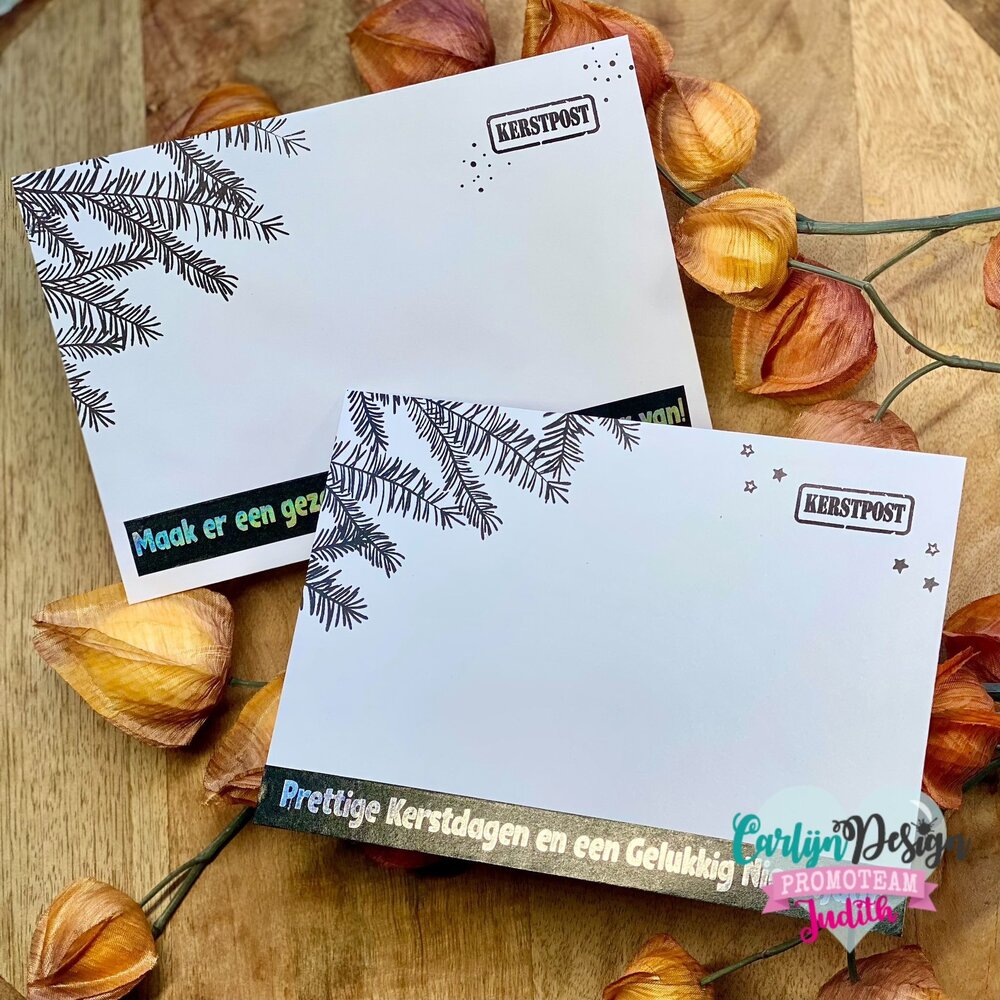 CarlijnDesign Washi tape Kerstpost holo (CDWT-0002) CarlijnDesign Washi tape Kerstpost holo (CDWT-0002)