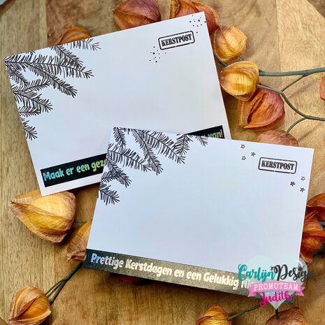 CarlijnDesign Washi tape Kerstpost holo (CDWT-0002) CarlijnDesign Washi tape Kerstpost holo (CDWT-0002)