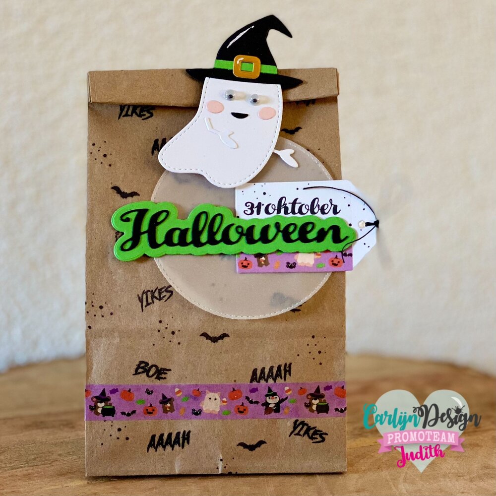 CarlijnDesign Washi tape It's Halloween (CDWT-0004)