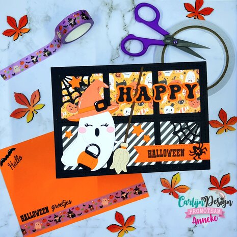 CarlijnDesign Washi tape It's Halloween (CDWT-0004)