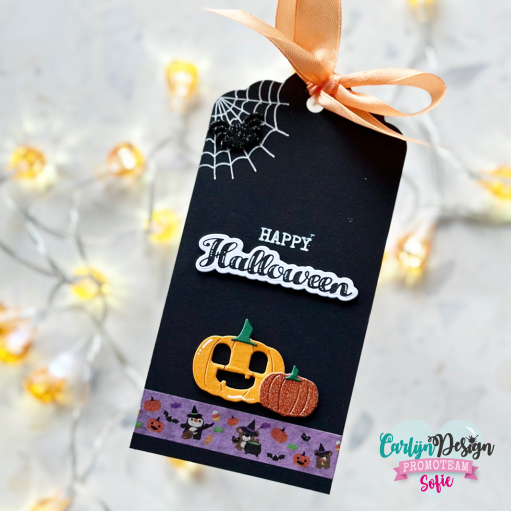 CarlijnDesign Washi tape It's Halloween (CDWT-0004)